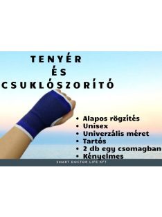 Tenyér és csukló szorító